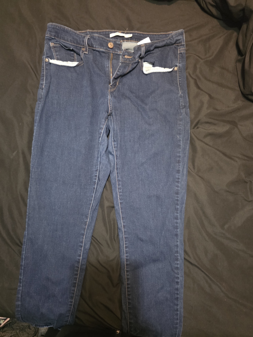 Levi's Straight Leg Women's Jeans - Dark Blue